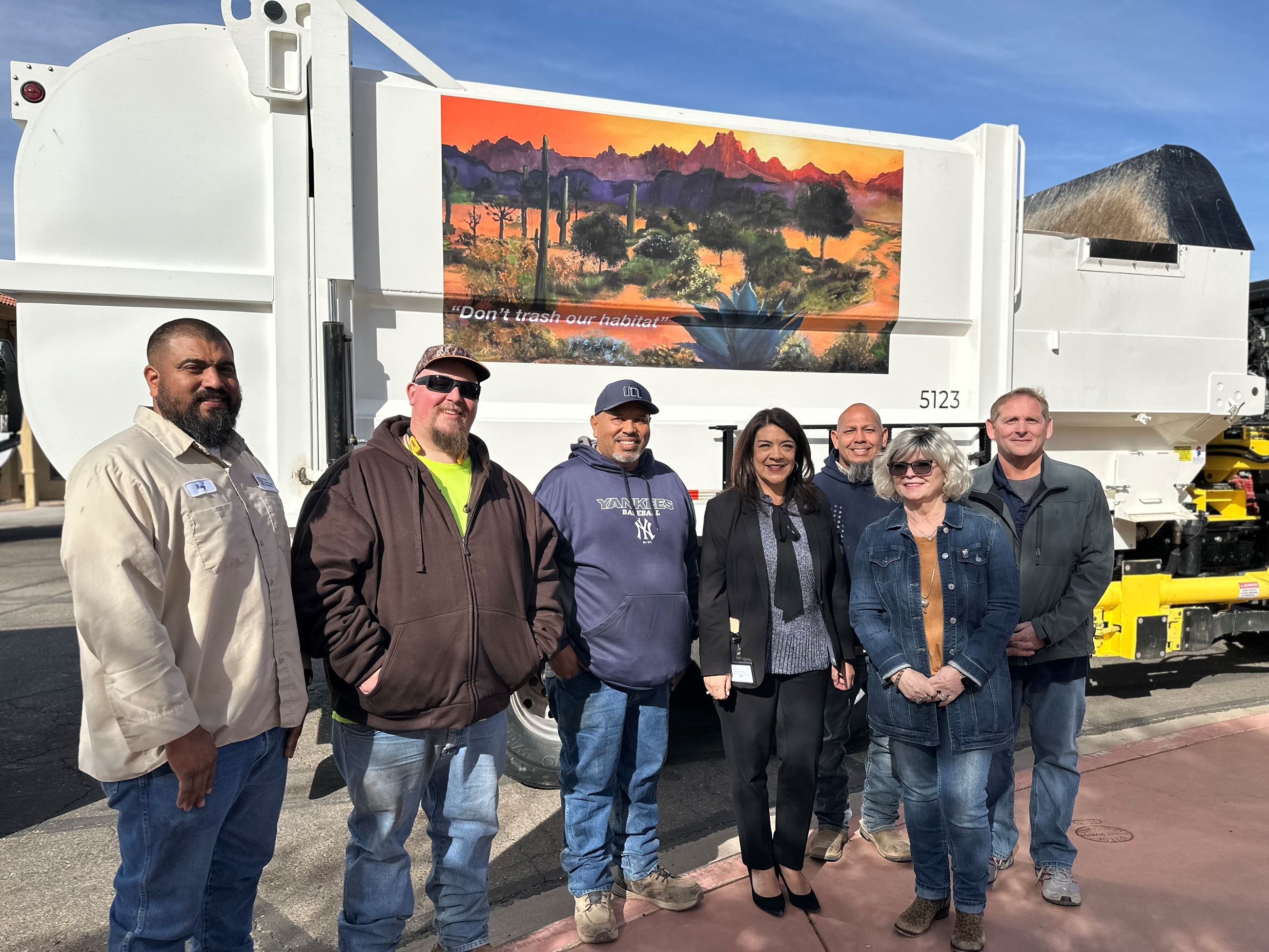 Don't Trash Our Habitat & Staff