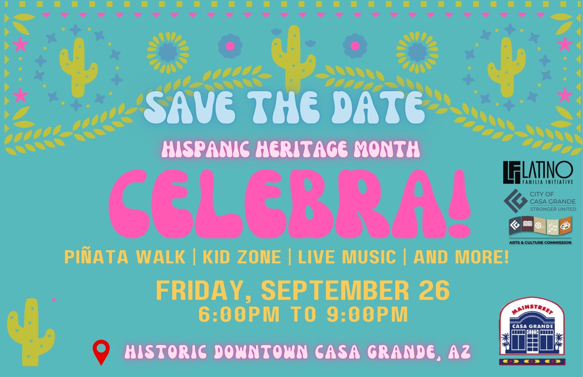 Celebra - Sept. 26