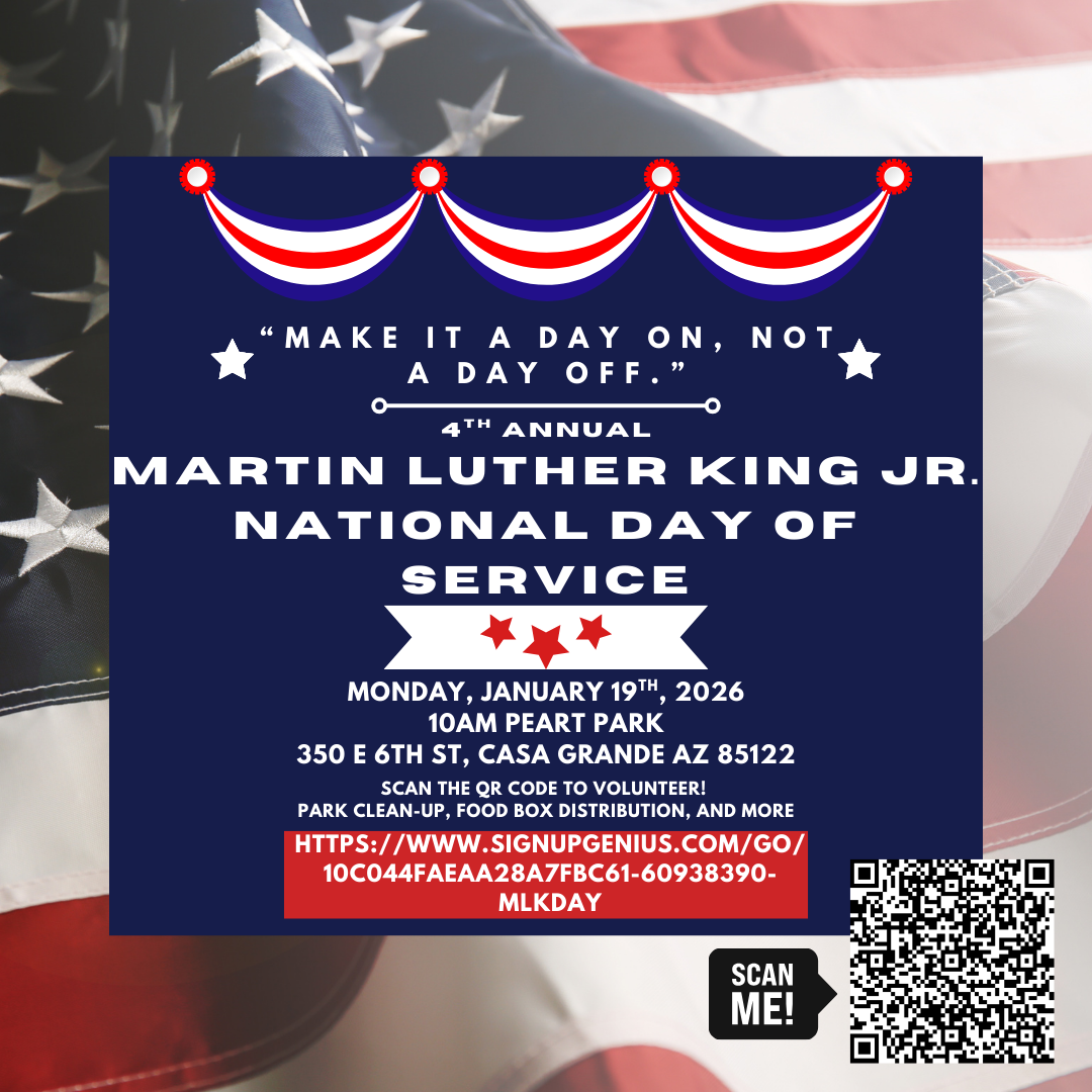 2026 MLK Day of Service Flyer