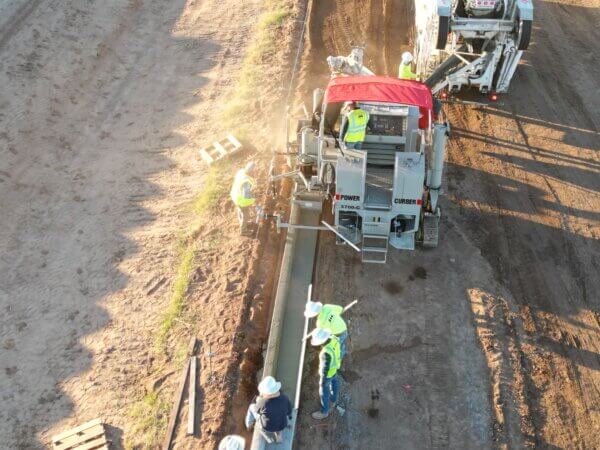 Thornton Road Reconstruction Overhead View