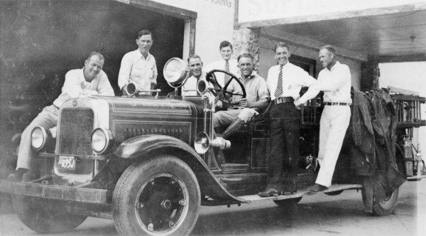 1930 Men on Fire Vehicle