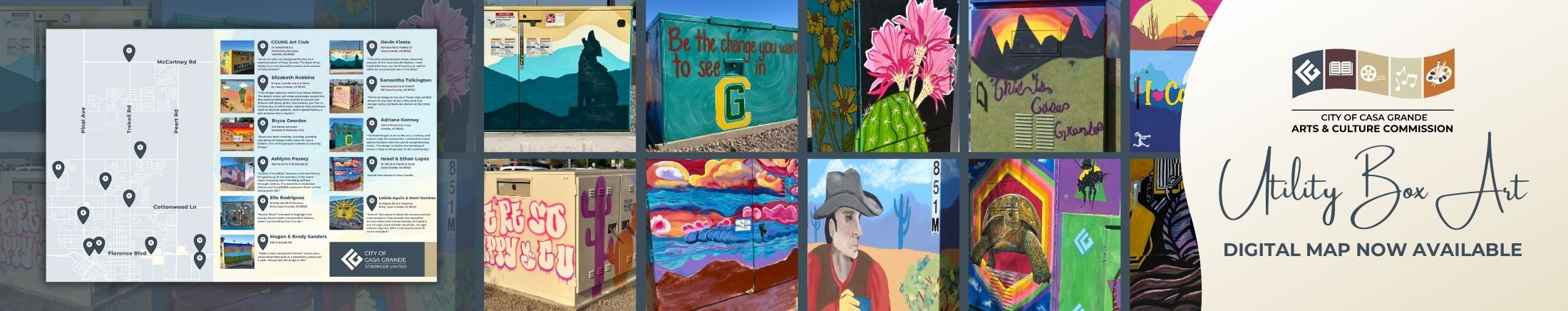 Utility Box Art Program Digital Map Now Available